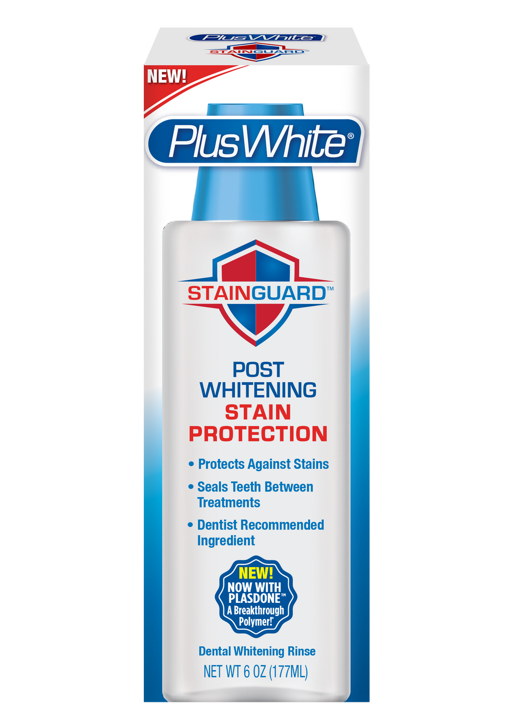 Plus White Post Whitening Stain Protection Rinse 6oz.