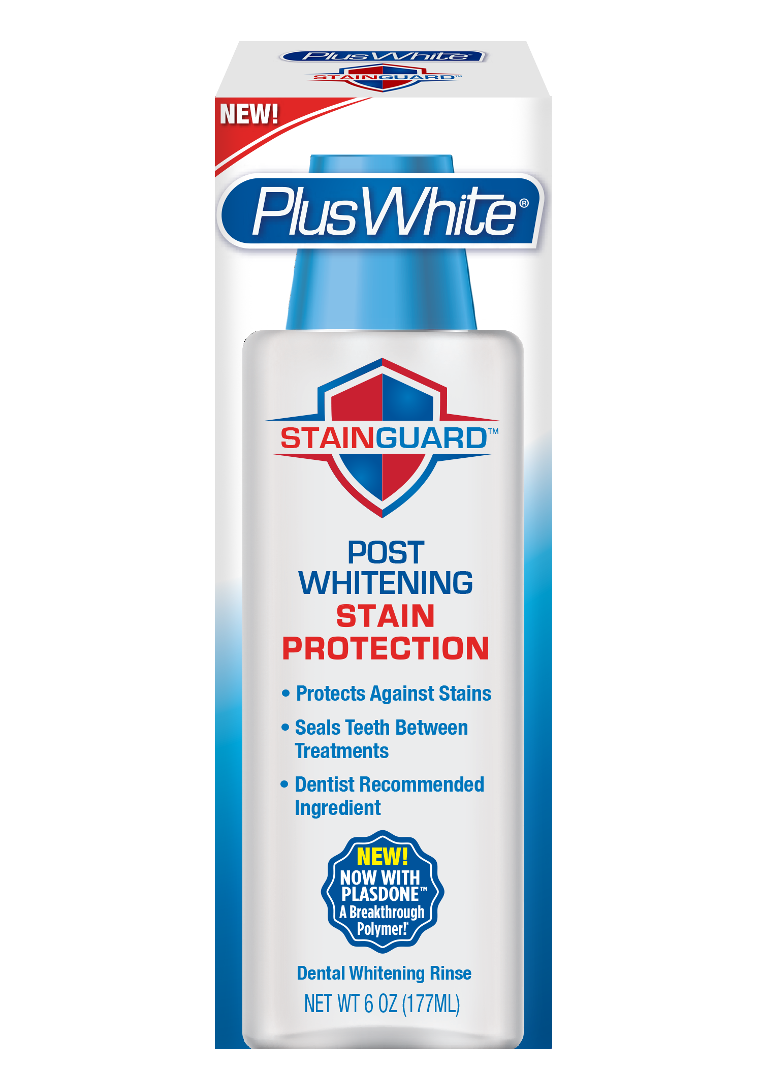 Plus White Post Whitening Stain Protection Rinse 6oz.